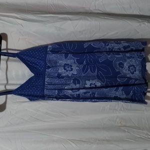 Aeropostale Floral blue dress